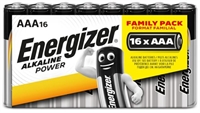 Batteri ENERGIZER Alkaline POWER AAA/E92 (16-pk)